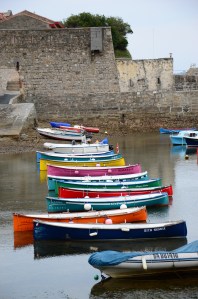 Ciboure, barques
