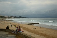 Bidart, plage d'Uhabia