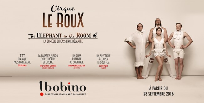 Cirque Le Roux Bobino affiche
