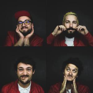 Les membres du groupe Big Junior