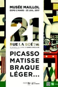 Affiche de l'exposition 21 rue de la Boétie