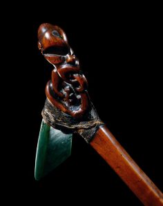 La pierre sacrée des maori quai Branly