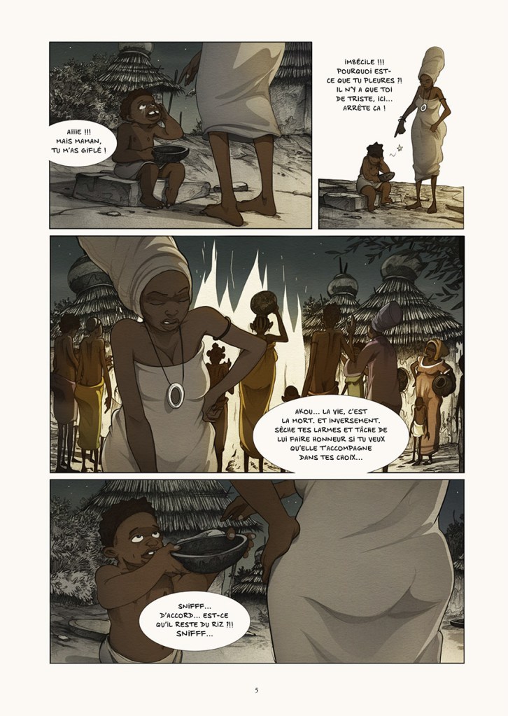 Planche d'Au pied de la falaise de Möko