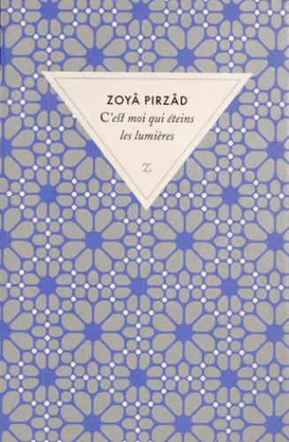 Couverture du roman, C'est moi qui éteins les lumières