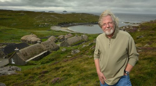 Portrait de Peter May en Ecosse